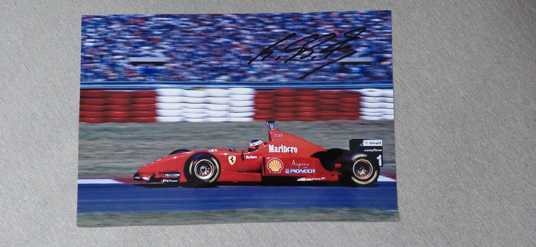 Autogramme: Autogramm 20x30cm Michael Schumacher – Gebraucht aus Schmerikon von Olympia04