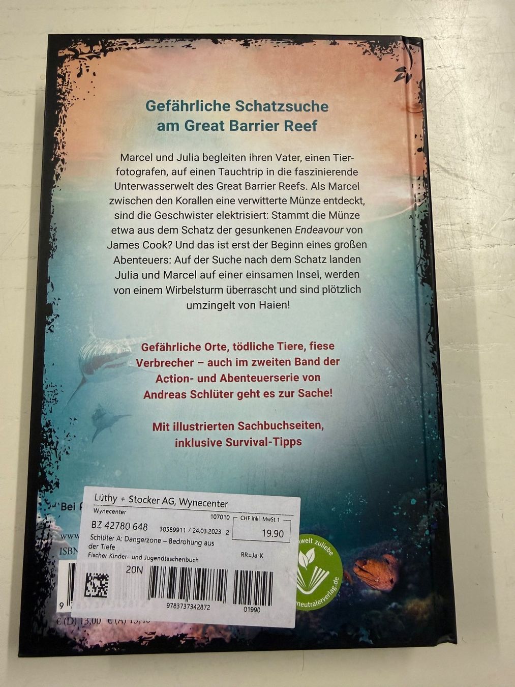 Libri: Buch Danger Zone - Bedrohung aus der Tiefe – Usato da Hunzenschwil venduto da Reche71 1