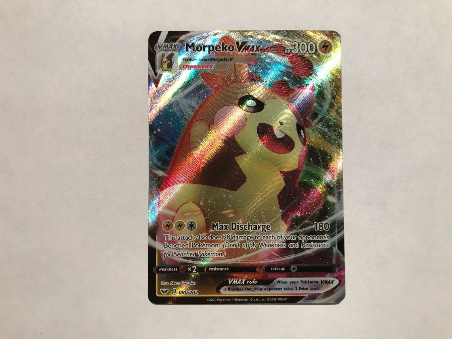 Pokémon Carte collezionabili: Morpeko Vmax – Nuovo (secondo la descrizione) da Hagendorn venduto da Pokecollectorch 1
