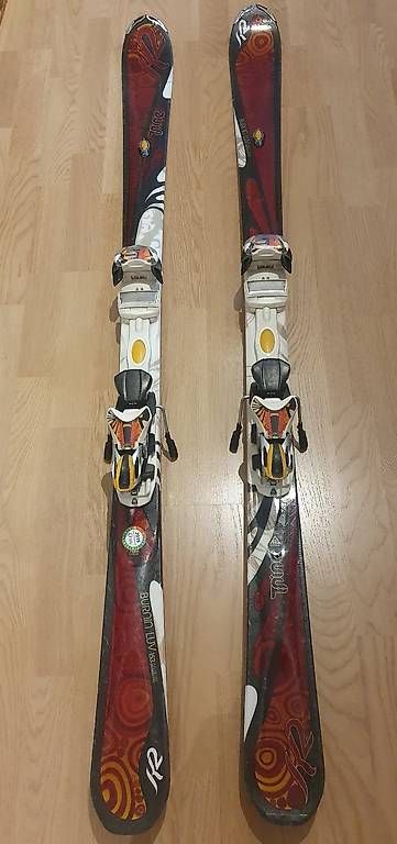 Sci: K2 Ski "Burnin Luv" mit Bindung - gut erhalten – Usato da Unterägeri venduto da mar_77kf