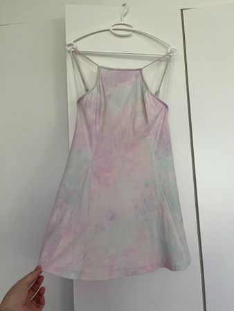 Sommerliches Kleid mit Farbverlauf, Grösse 36/S neuwertig