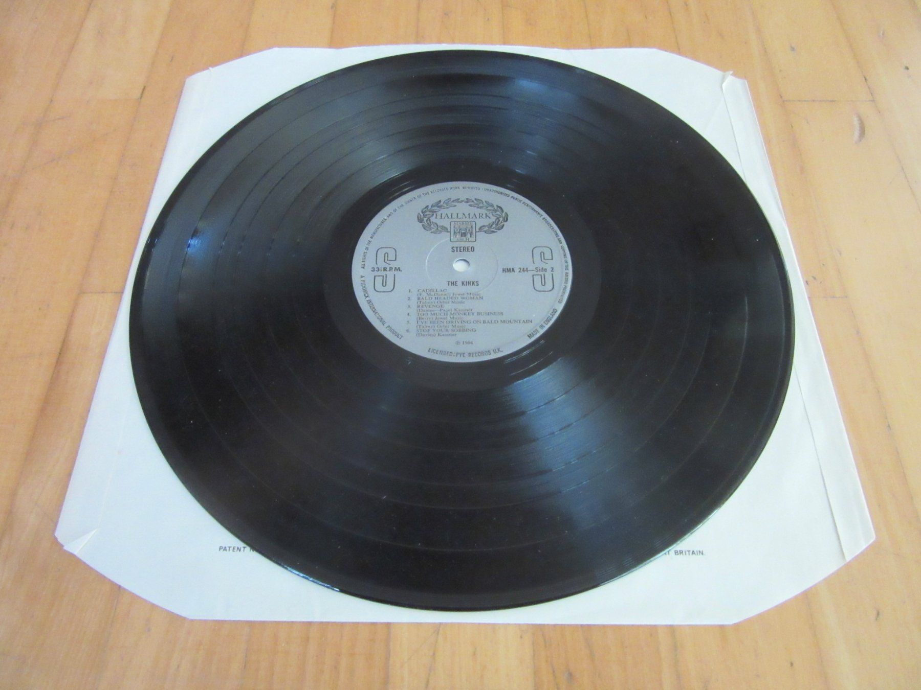 Dischi in vinile: Langspielplatte THE KINKS - KINKS – Usato da Degersheim venduto da Tforelle 4