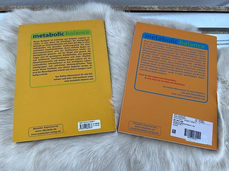 Bücher: Metabolic Balance Kochbücher – Gebraucht aus Rehetobel von Saentis111 1