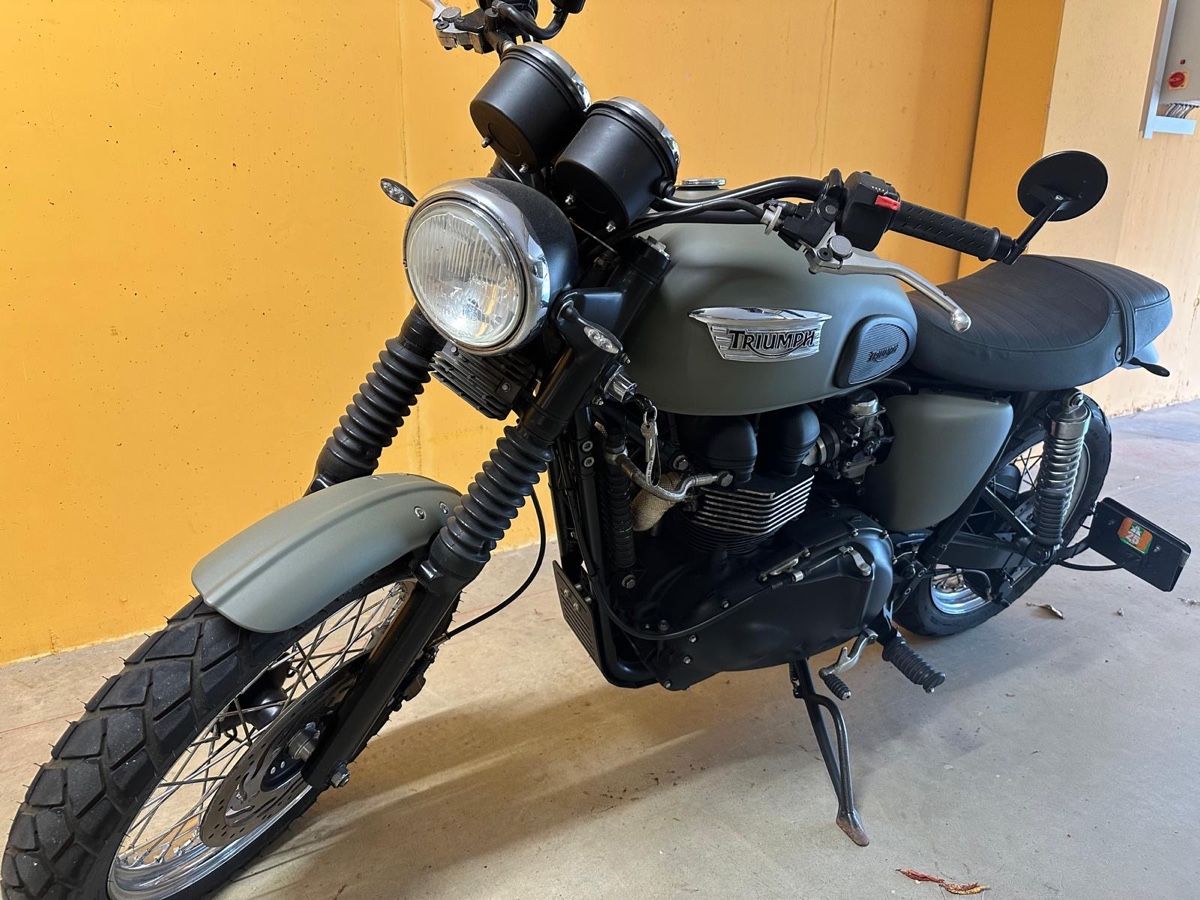 Sonstige: Triumph Scrambler 900 – 35 kW A2 – Gebraucht aus Escholzmatt von Garamero 5