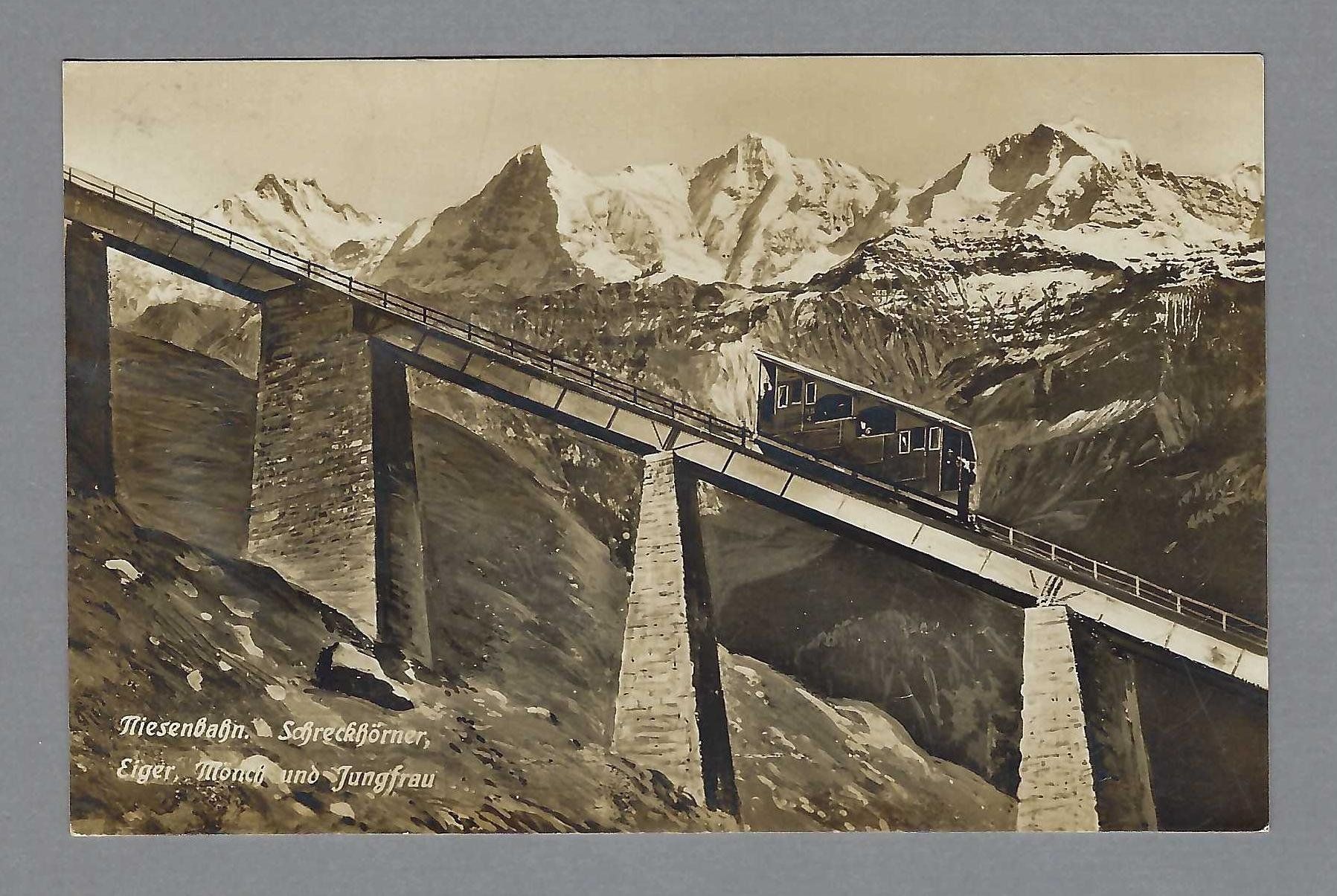 Cartoline postali: NIESENBAHN, * – Usato da Pura venduto da ulisse1957