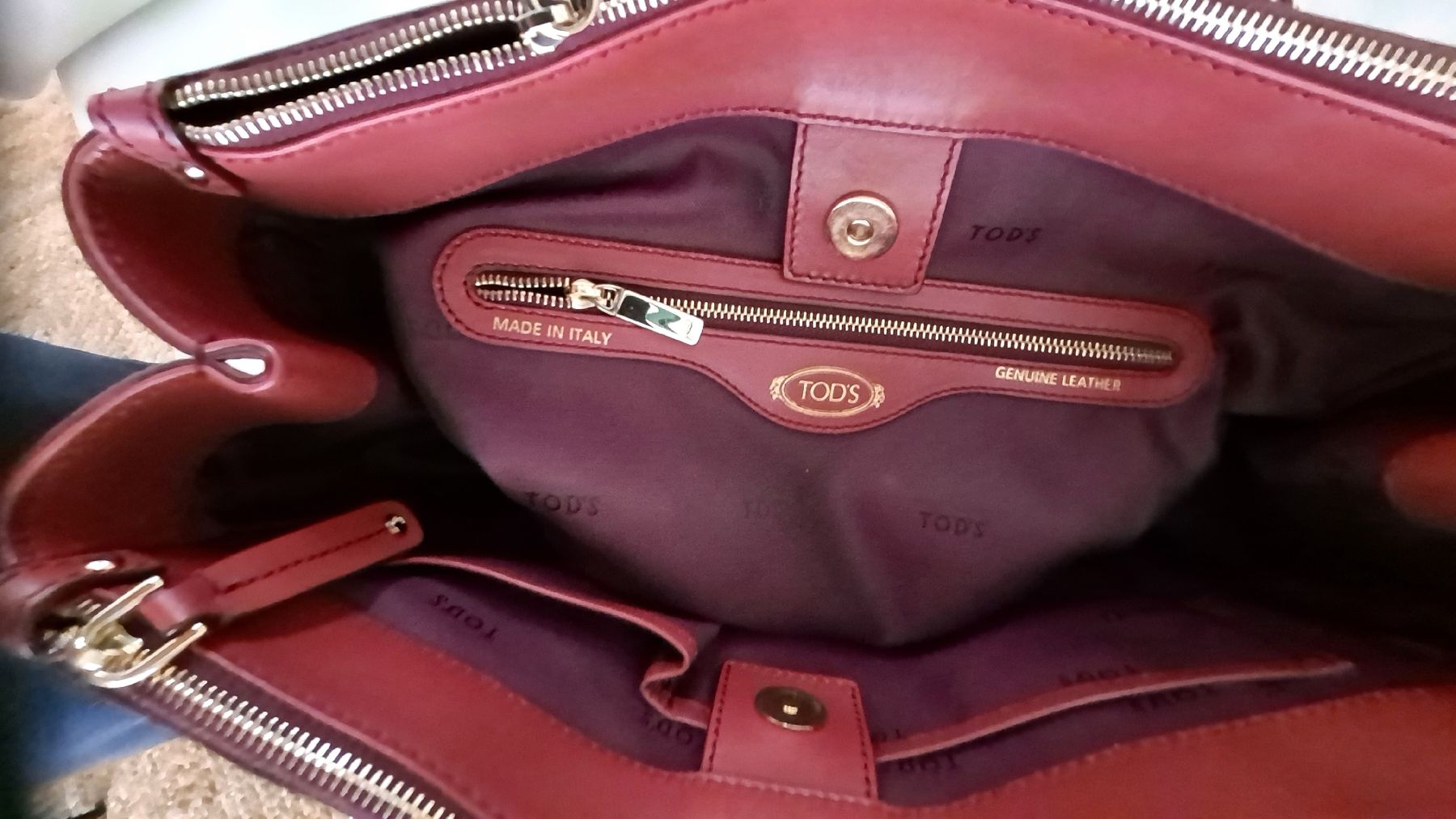Tod'S Taschen für Damen: Orig. Tods Ledertasche Crossbody – Gebraucht aus Liestal von Mas-Y-Mas 3