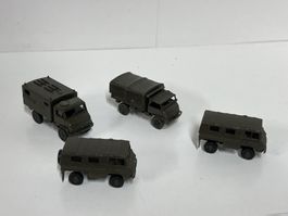 Roco Konvolut Militärfahrzeuge  1:87 H0