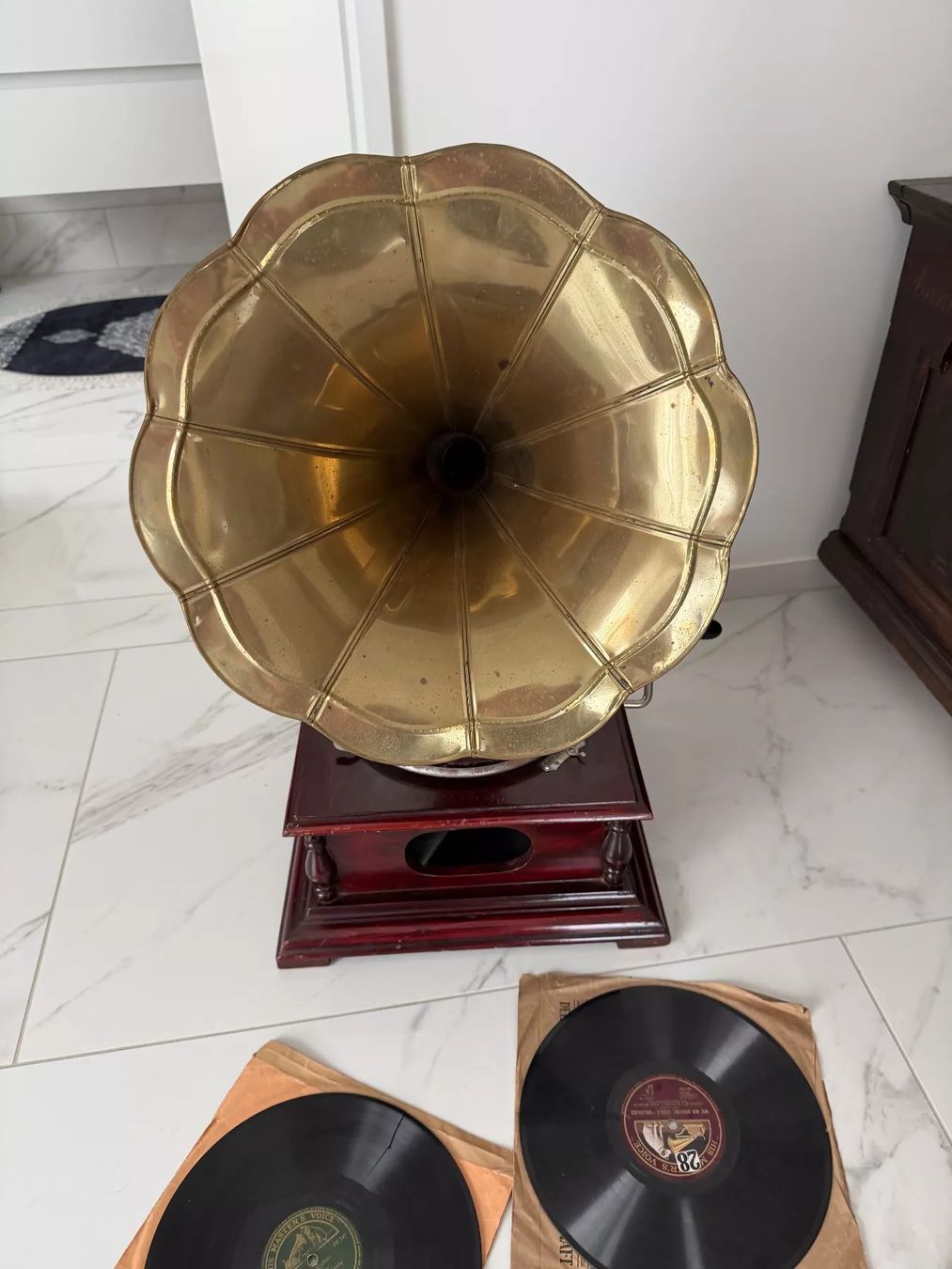Giradischi: Antikes Trichtergrammophon – Usato da Schenkon venduto da Fastforward 6