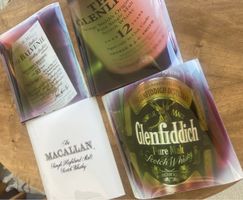 8 Malt Whisky Backlight Fotos Macallan Bowmore The Glenlivet