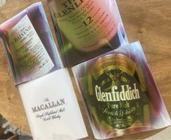 Malt Whisky Fotos für Man Cave - Macallan Bowmore Glenlivet