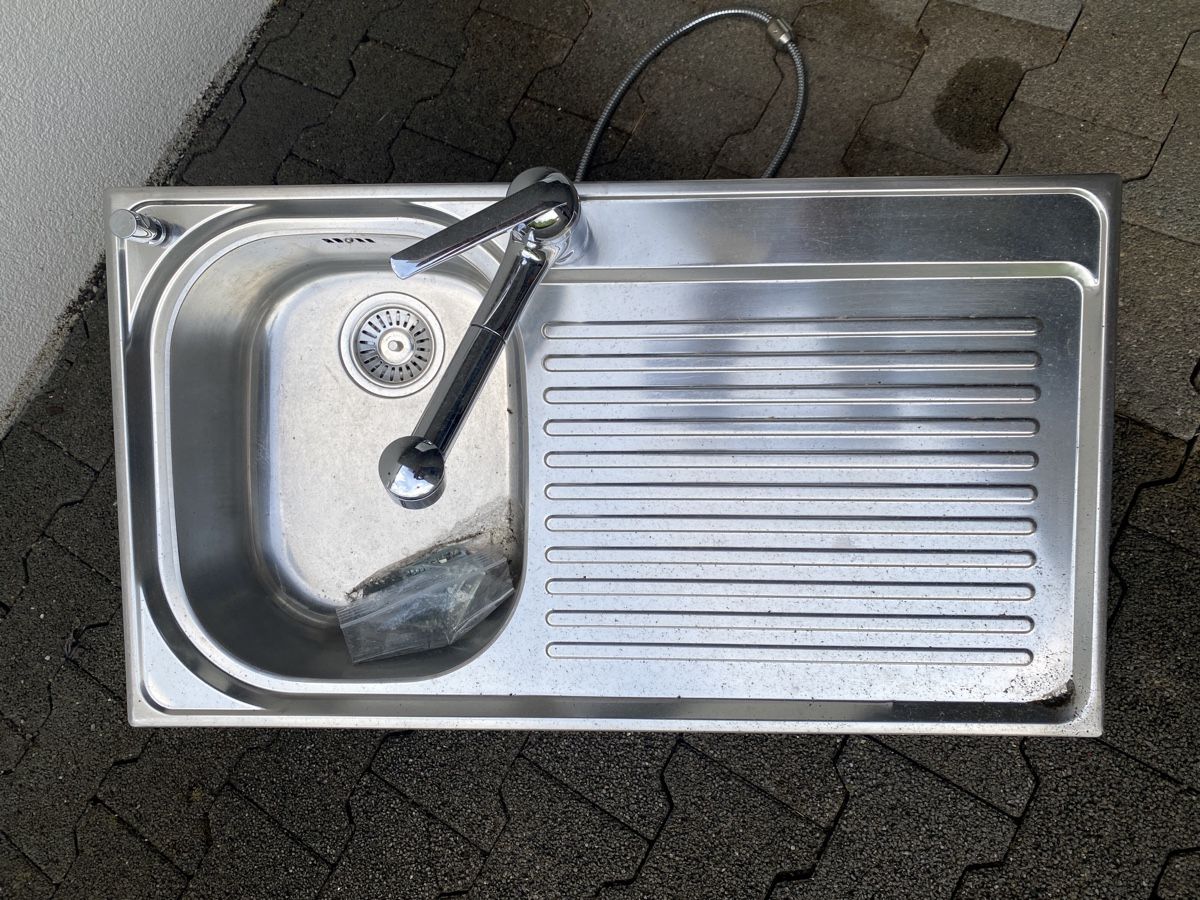 Cucine complete: Edelstahlspüle – Usato da Kirchleerau venduto da Fisch2469