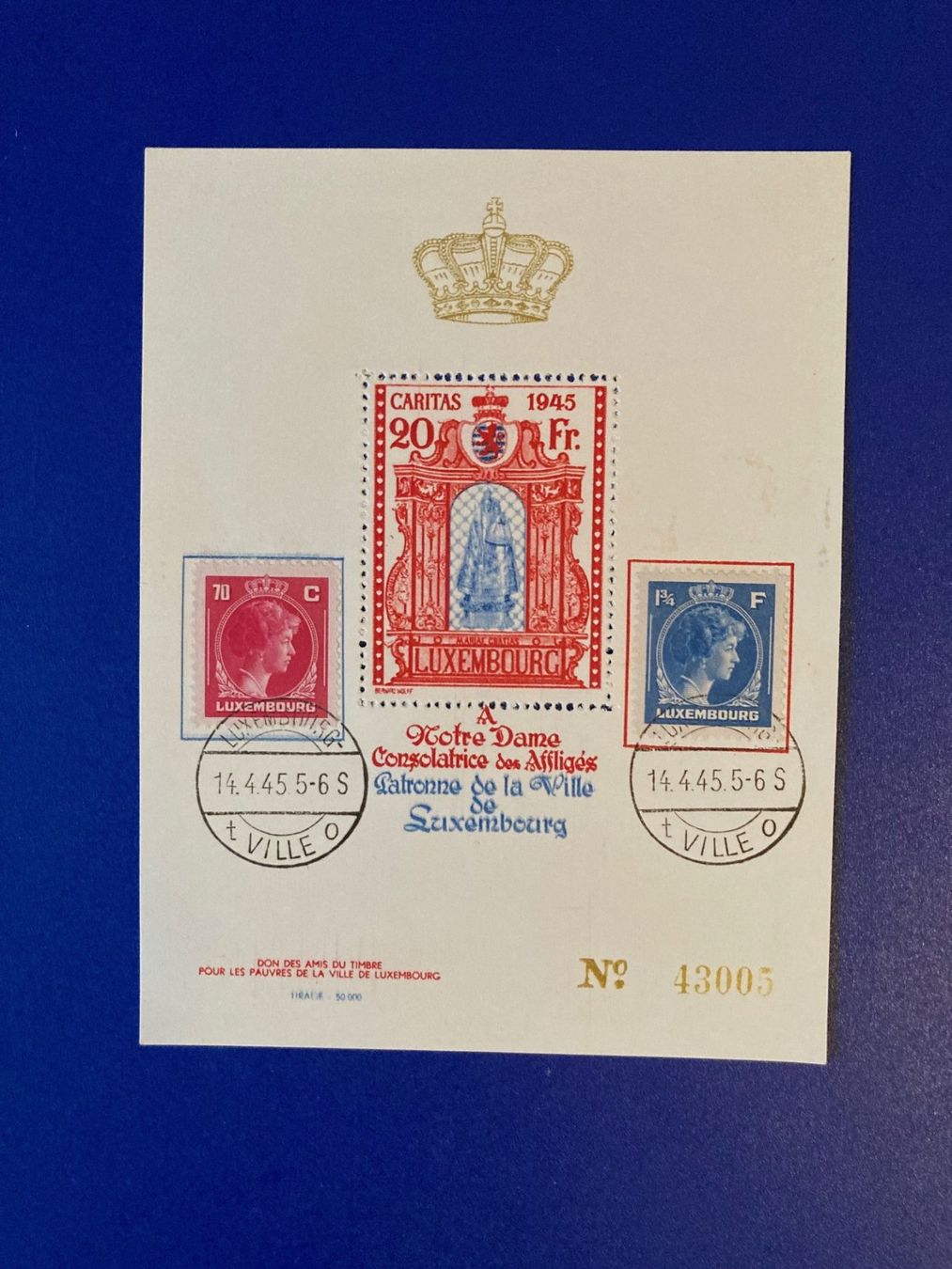 Tutti i francobolli: Toller Markenblock Caritas 1945 – Nuovo (secondo la descrizione) da Ringgenberg BE venduto da Tennis1140