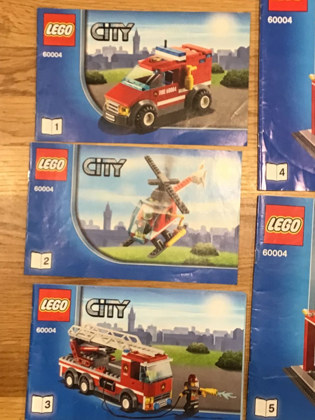 Lego 60010 Elicottero Pompieri Lego Lego City 60004 (Usato) A