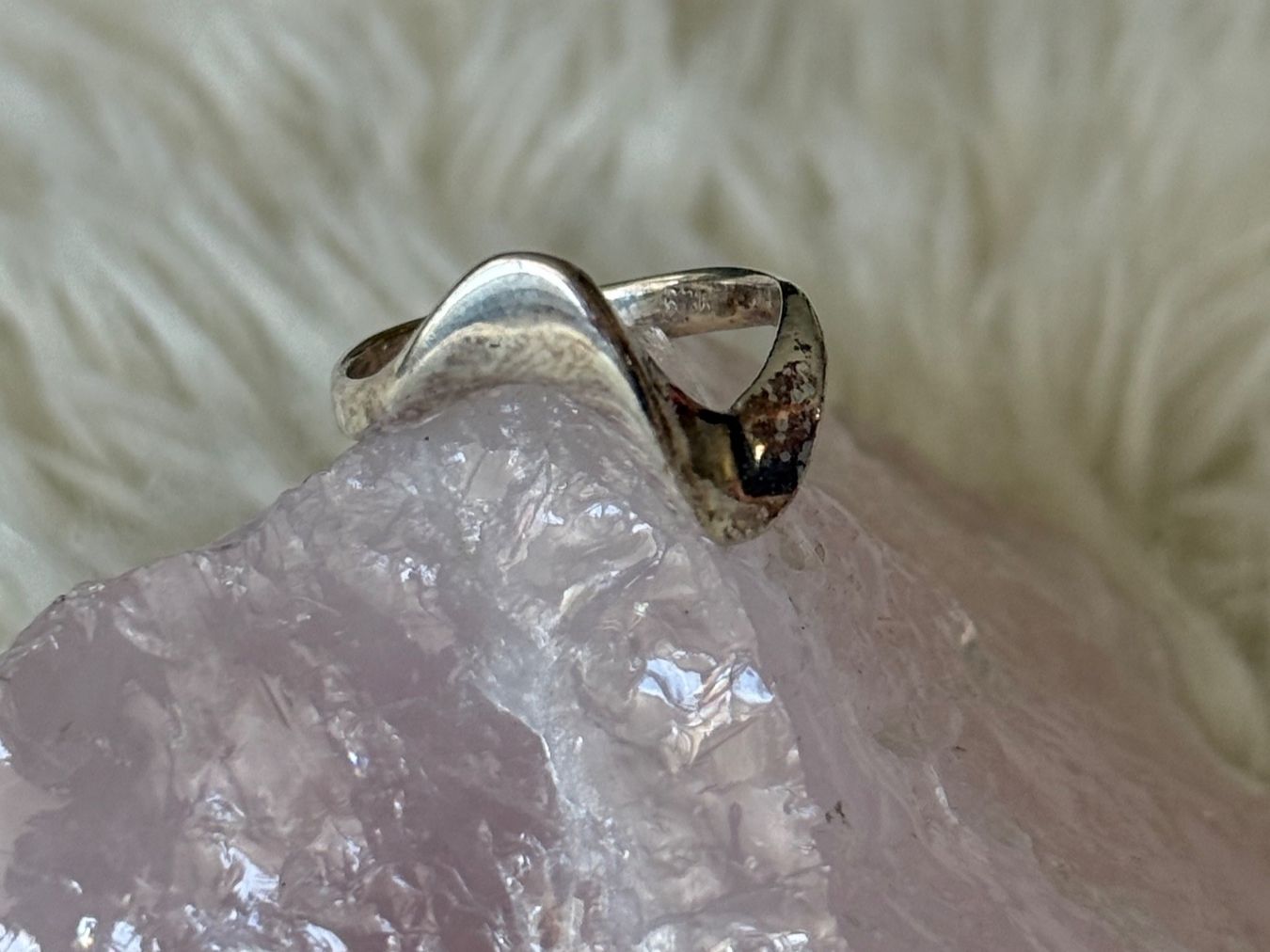 Anelli: Silberring 925, modernes Design – Usato da Istighofen venduto da Ringparadies 1