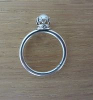 Silberring mit Perle