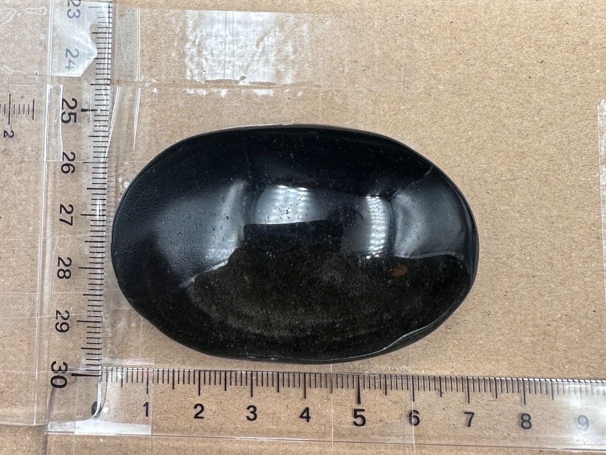 Minerali & Pietre curative: Gold Obsidian Handschmeichler Heilstein – Nuovo e nell'imballaggio originale da Männedorf venduto da Handschmeichler 4