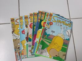 The Simpsons Comics Band.88/90/91/92/97/112/114/115/123