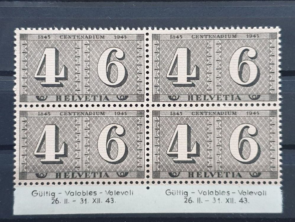 Tutti i francobolli: (667) 100 Jahre Briefmarken von 1943 – Usato da Schwarzhäusern venduto da Inot3 3