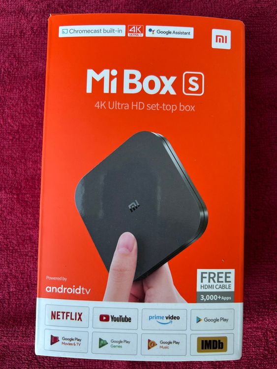 Mi Box S 4K Ultra HD Android set-top box (1st gen) (Neu und ...