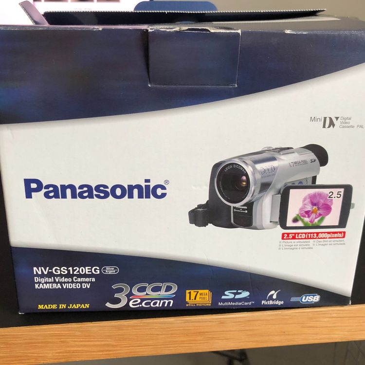 Panasonic NV-GS 120 EG miniDV Camcorder | Kaufen auf Ricardo