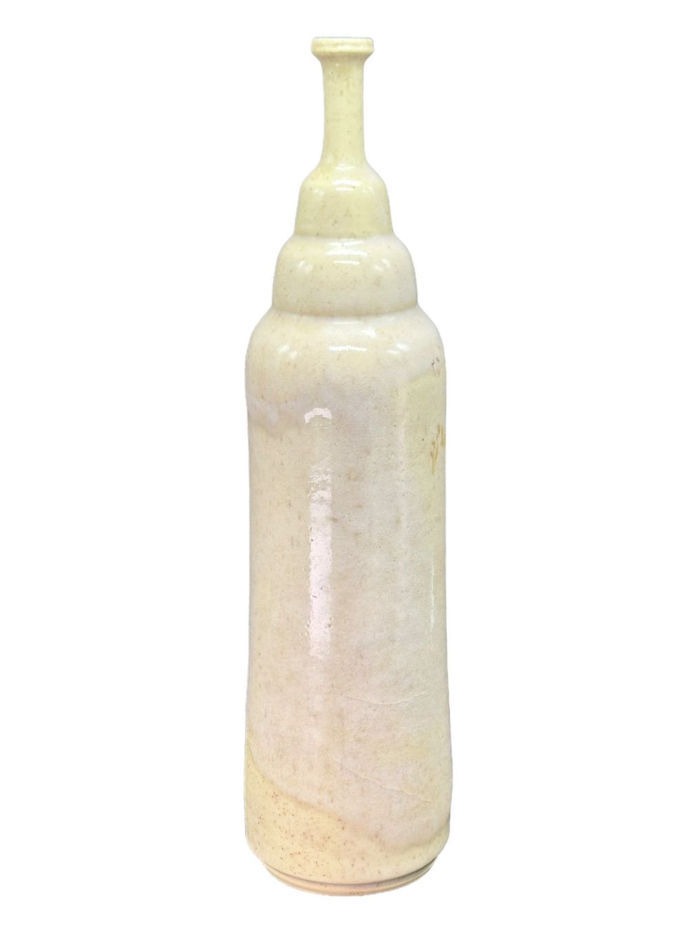 Vasen & Gefässe: Grand vase soliflore brutaliste en grès. Signé – Gebraucht aus Morges von deco.vintage 2