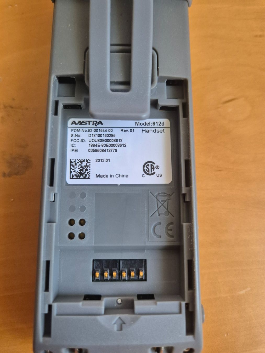 Mitel Telefoni: Funktelefon Aastra/Mitel 612d – Usato da Hellbühl venduto da Schumi 3