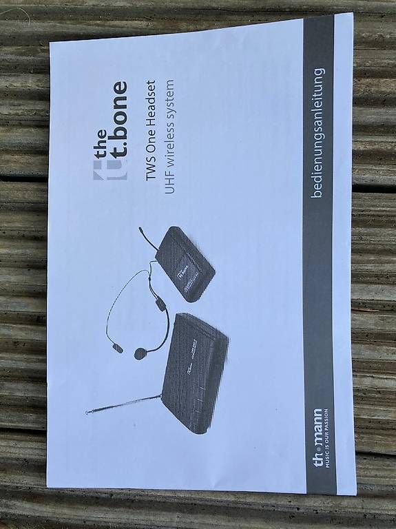 Thomann Microfoni: the t.bone TWS One A Headset – Usato da Wölflinswil venduto da Rhof 1