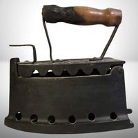 🕰️Antikes Kohle-Bügeleisen Gusseisen Deko Vintage Rarität✨