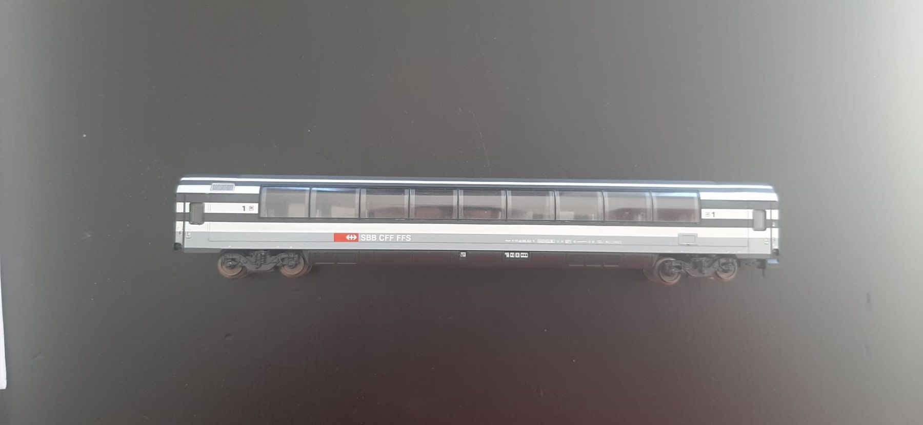 Modellini di ferrovie: Voiture panoramique CFF – Usato da Colombier NE venduto da Couscous12 1