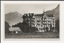AK 1931 Kandersteg Grand Hotel und Pension Lötschberg