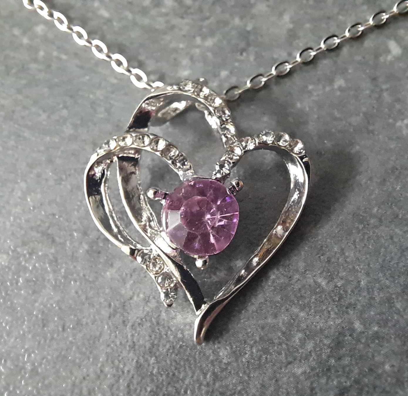 Catenine: Collier avec pendentif coeur – Nuovo e nell'imballaggio originale da St-Imier venduto da supernova21