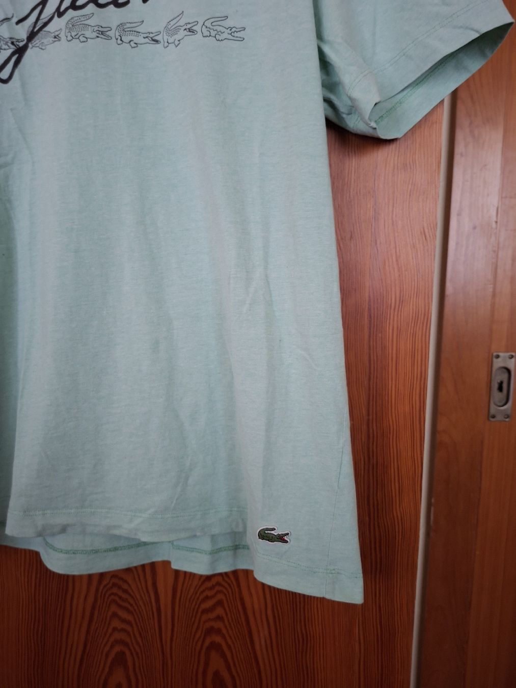 Lacoste T-shirt: T-shirt Lacoste vert Taille L – Usato da Fully venduto da L_inclassable 2