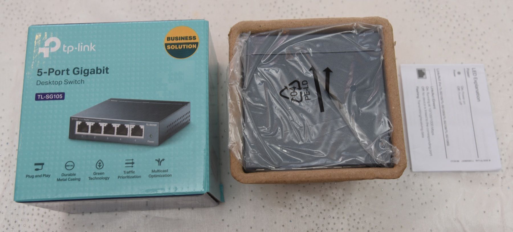TP-Link Unità & Adattatore: tp-link 5-Port Gigabit Switch – Nuovo (secondo la descrizione) da Frenkendorf venduto da Fionchen