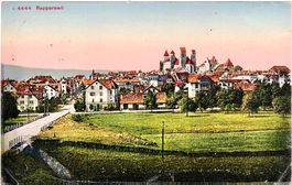 RAPPERSWIL - Generalansicht (im Sommer) ca. 1915 (SG)
