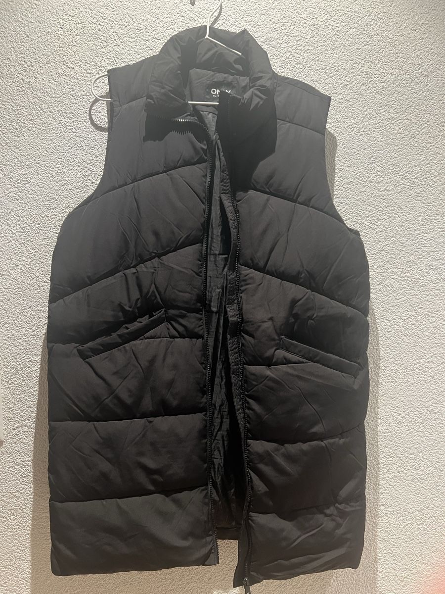 Only Gilet & Giacche senza maniche: Maternity LONG WAISTCOAT - Weste -schwarz – Nuovo (secondo la descrizione) da Neerach venduto da priWalker93