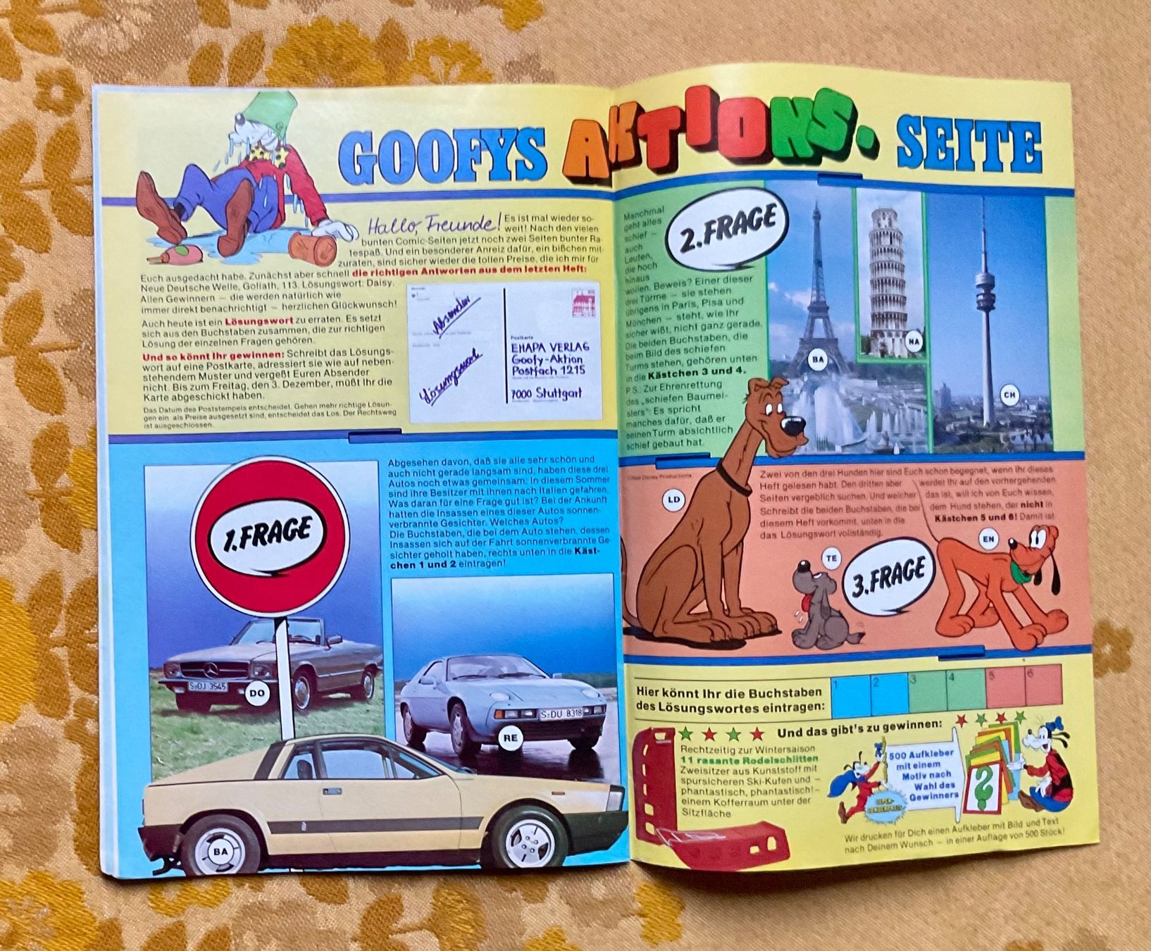 Comics: Goofy Heft Nr 11 von 1982 – Gebraucht aus Endingen von nathan05 8
