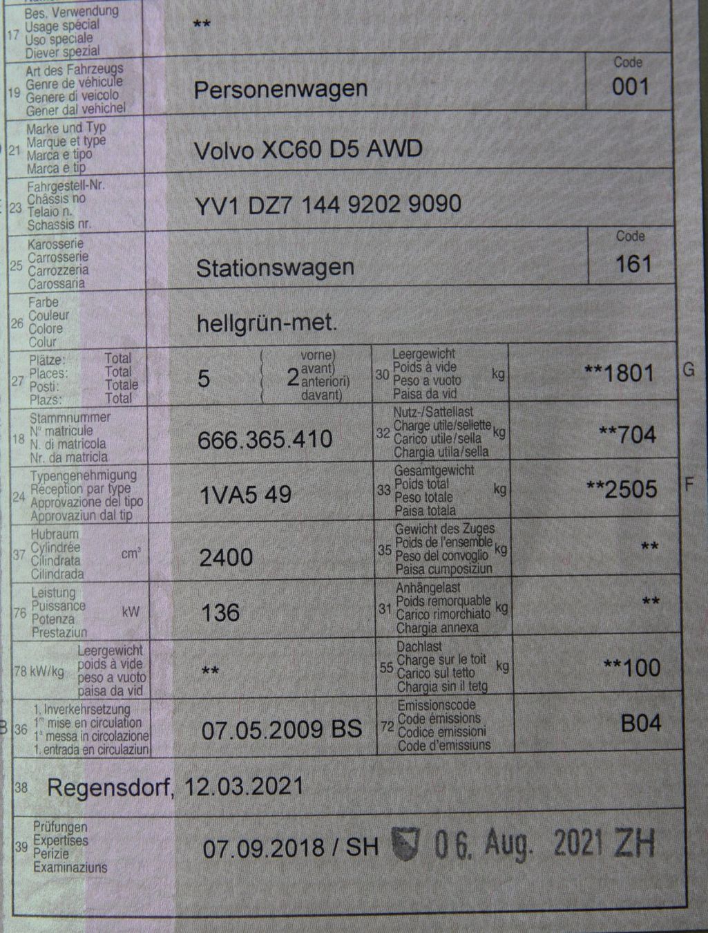 Volvo Autos: Volvo XC60 D5 AWD – Gebraucht aus Schöfflisdorf von Weidhof300 9