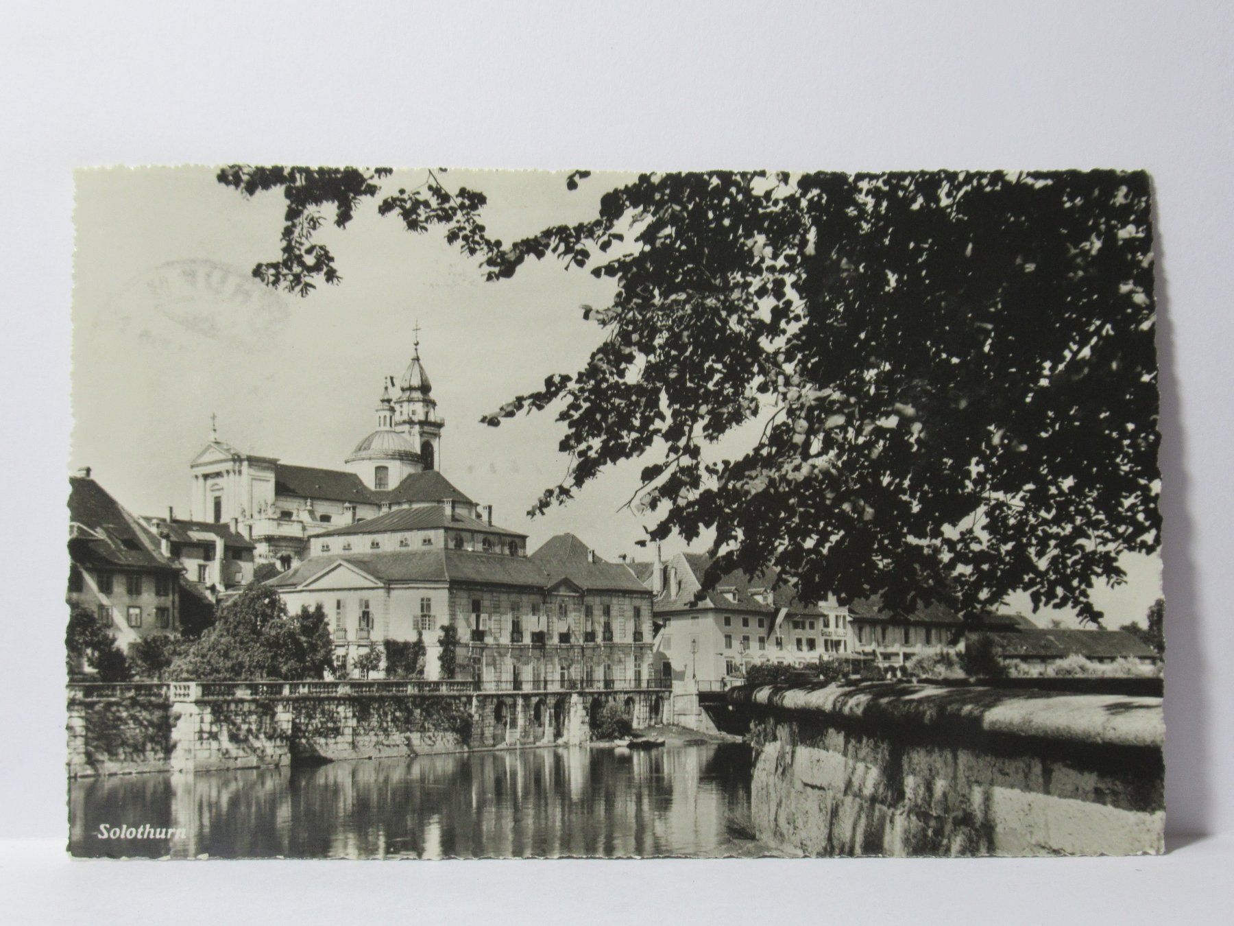 Cartoline postali: Solothurn , Kirche 1947 – Usato da Grenchen venduto da Bluemchen1900