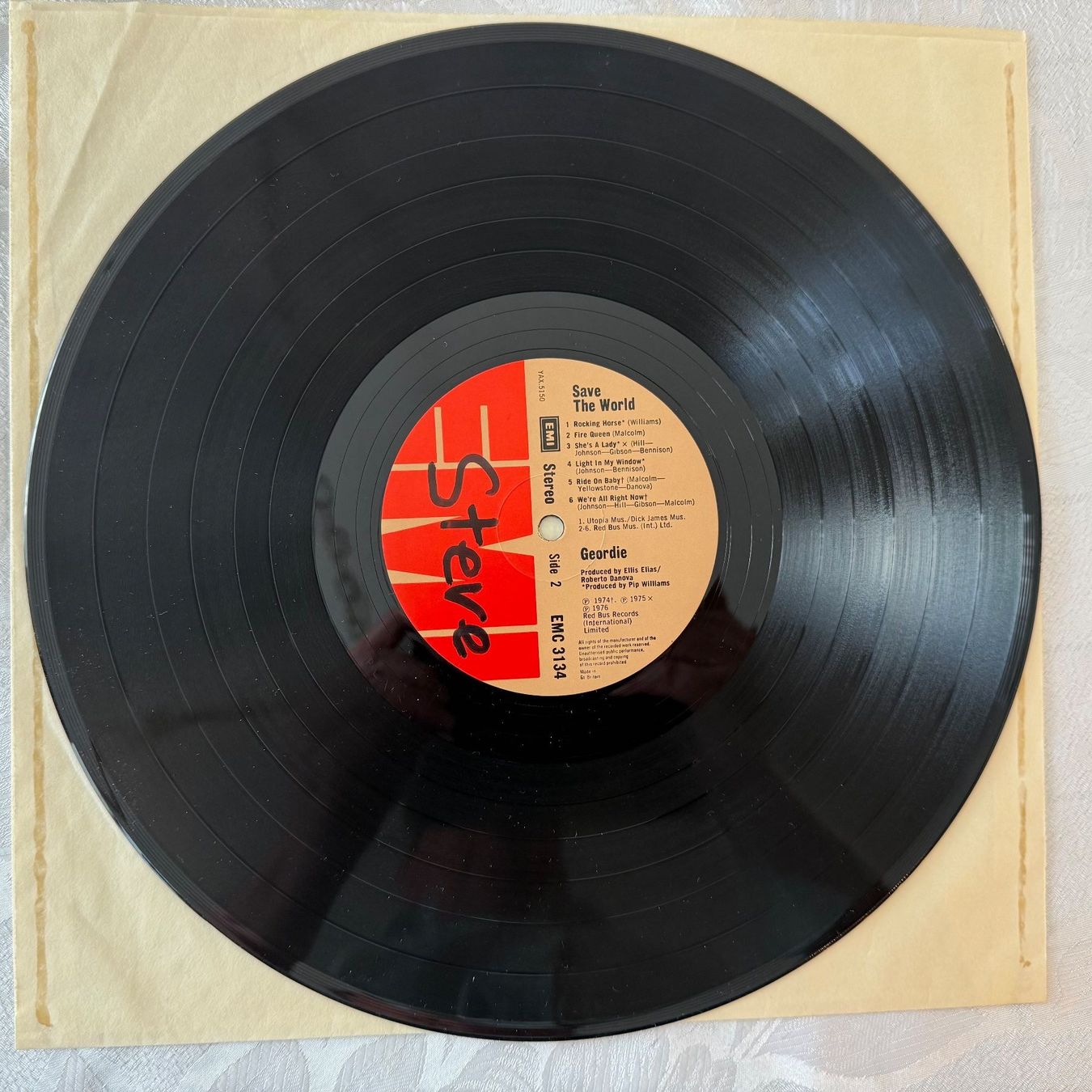 Dischi in vinile: GEORDIE - SAVE THE WORLD – Usato da Zürich venduto da fehlton 2