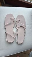 Stylish Light Pink Flat Sandals - Perfect for Summer Walks