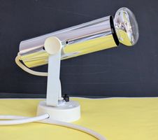 SPOTLAMPE 70er Jahre, Patentierte Architekten-Spotlampe