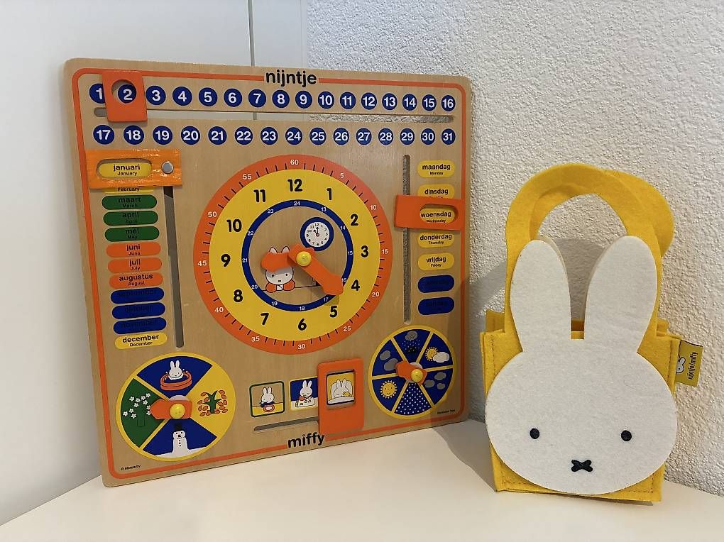Orologi: Kalenderuhr Nijntje Miffy – Usato da Schenkon venduto da Julialuzern 1