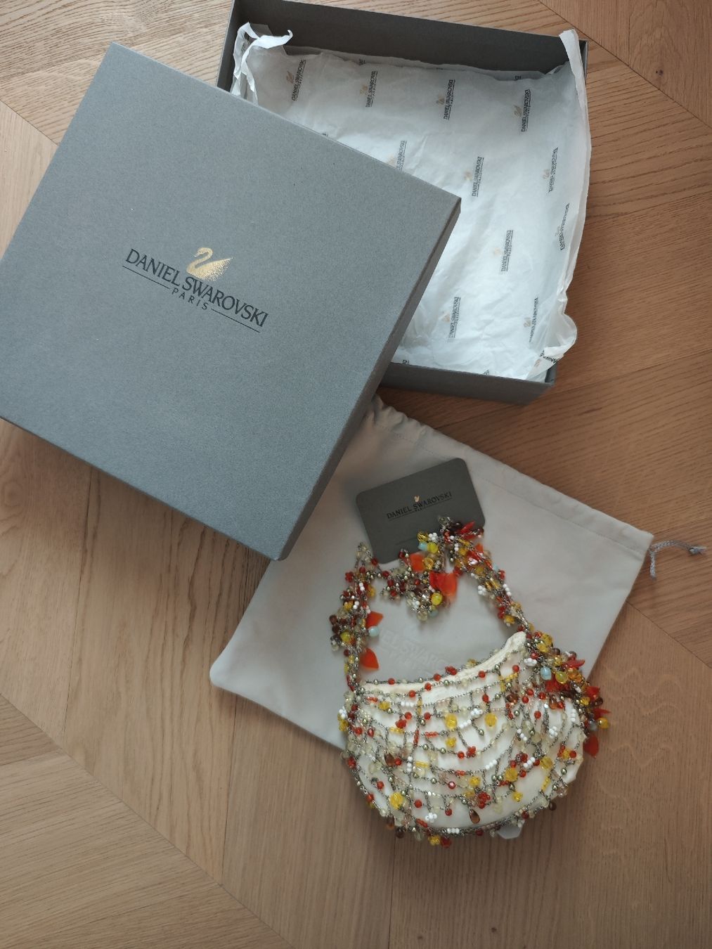 Swarovski Borse da donna: DANIEL SWAROVSKI Handmade Mini Bag seltene Sammleredition – Usato da Erlenbach ZH venduto da nlh 4