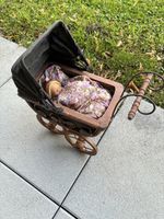 Antiker Puppenwagen Holz, Sammlerstück!