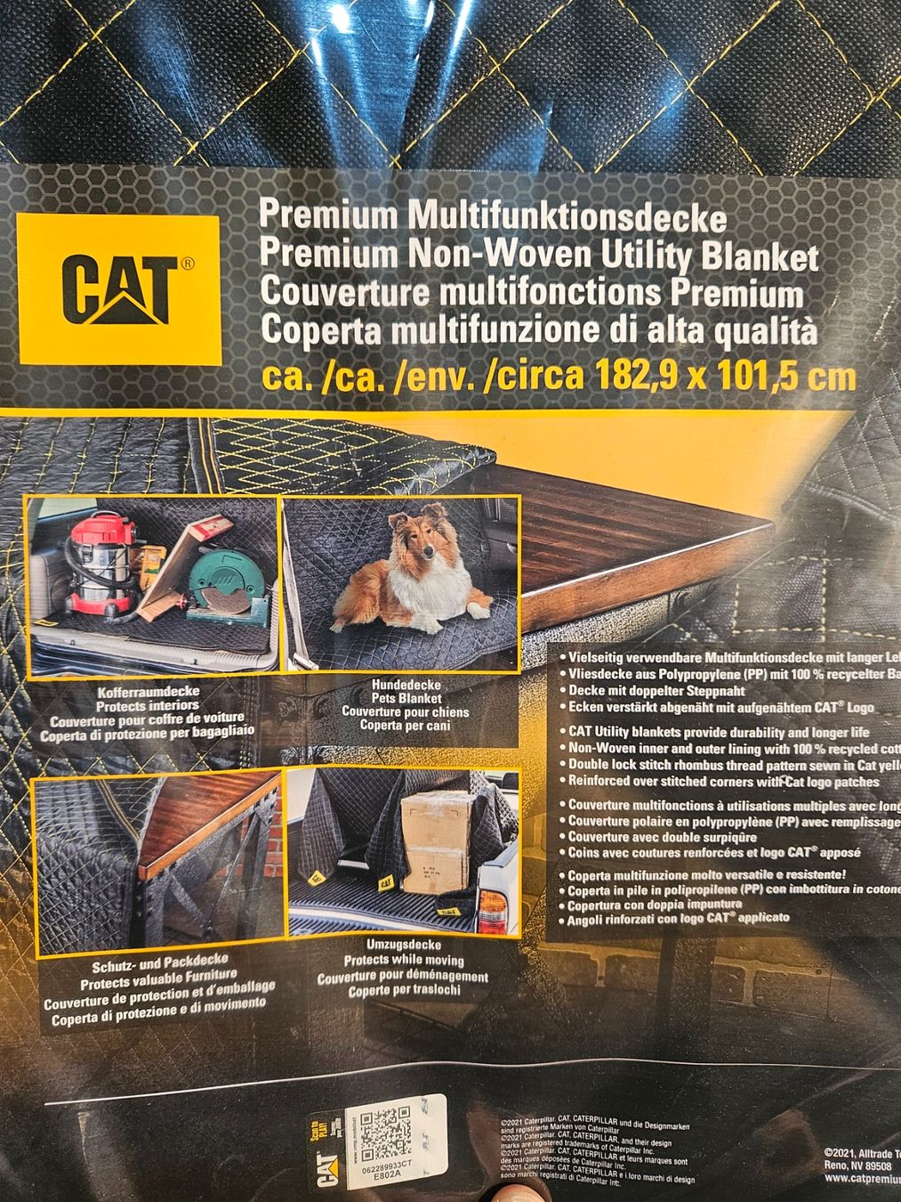 Coperte: CAT - Multifunktionsdecke - Hundedecke - Universaldecke – Nuovo e nell'imballaggio originale da Oberstammheim venduto da Dachs28