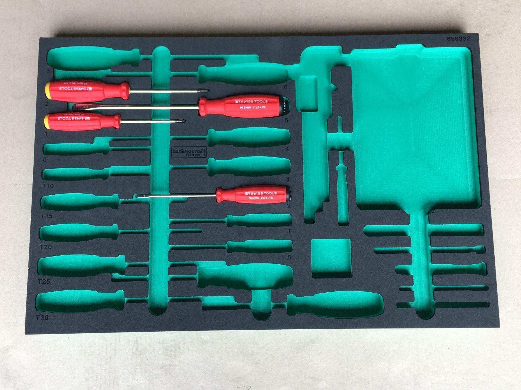 Technocraft Tutti gli attrezzi: Technocraft Einlage für Werkstattwagen – Nuovo (secondo la descrizione) da Tann venduto da Mad_less