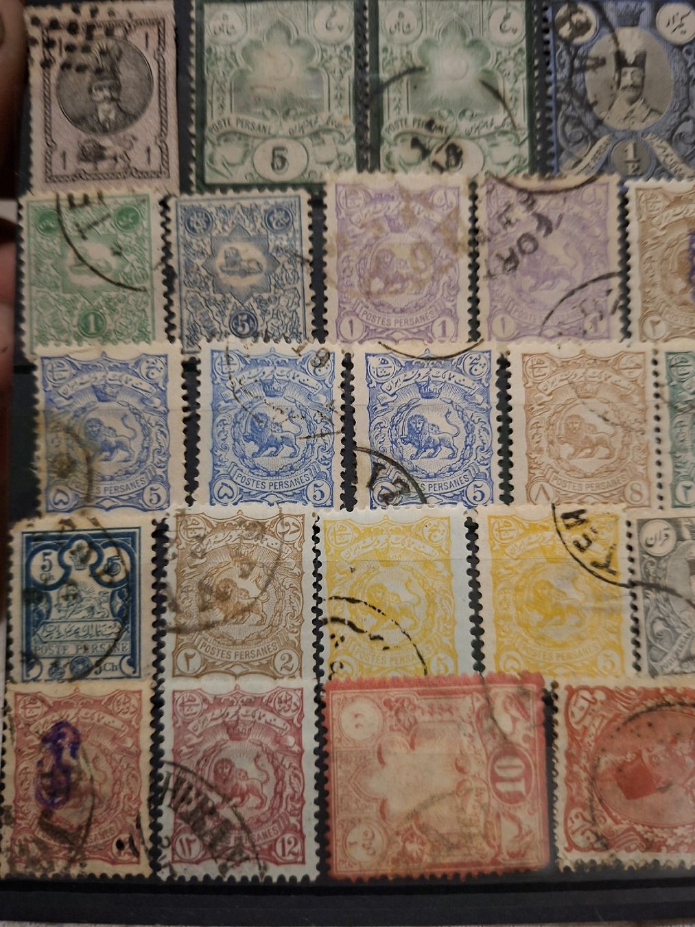 Tutti i francobolli: Lot Persien  – Usato da Balgach venduto da SIMEON27 3