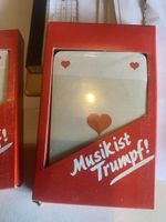 Spielkarten Musiker Trumpf rot 2xCH