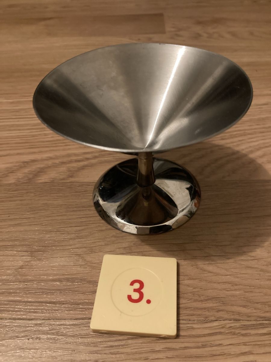 Contenitori & Simili: 3 Stk. Stöckel Edelstahl Becher Kelch Eisschale – Usato da Ins venduto da teamfairerdeal 4