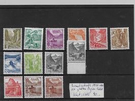 Landschaft 1936 - 1938 glattes Papier Restlot** Kat:CHF 90.-